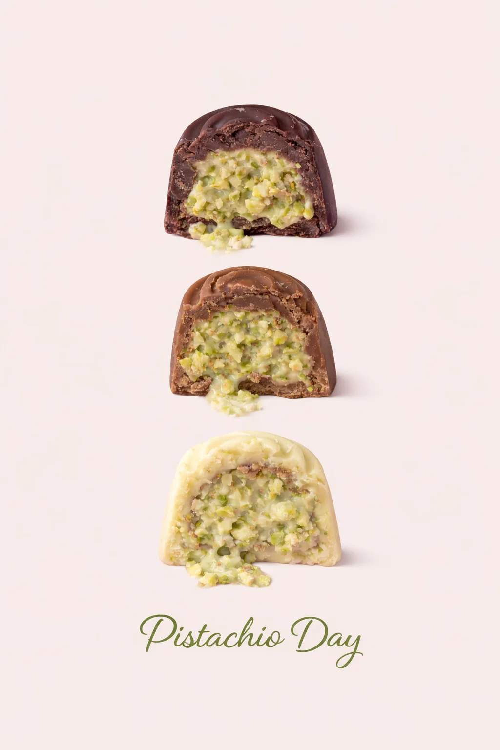 Bombones de pistacho - pistachio day